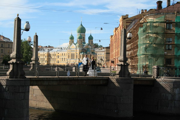 Пикалов мост через Канал Грибоедова Санкт-Петербург, Россия