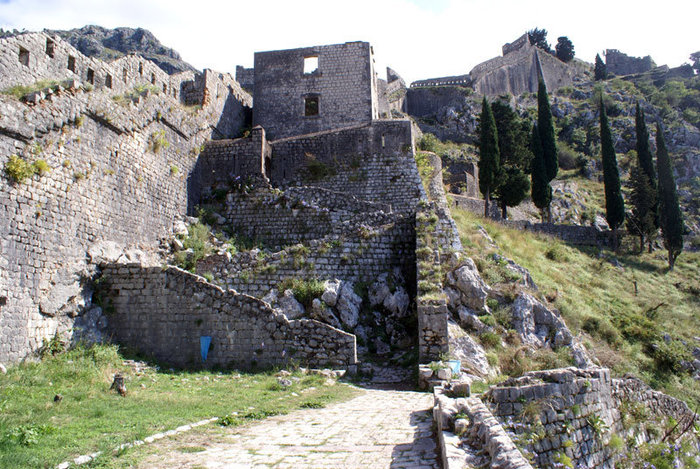 Крепость над Старым Котором Область Будва, Черногория