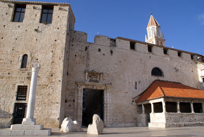 Старый город Трогир Далмация, Хорватия
