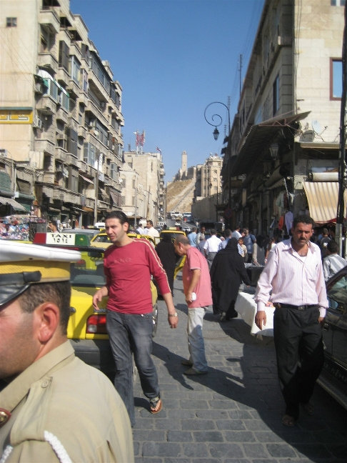 Прогулки по городу Алеппо, Сирия