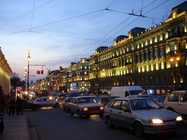 Невский проспект. Санкт-Петербург, Россия