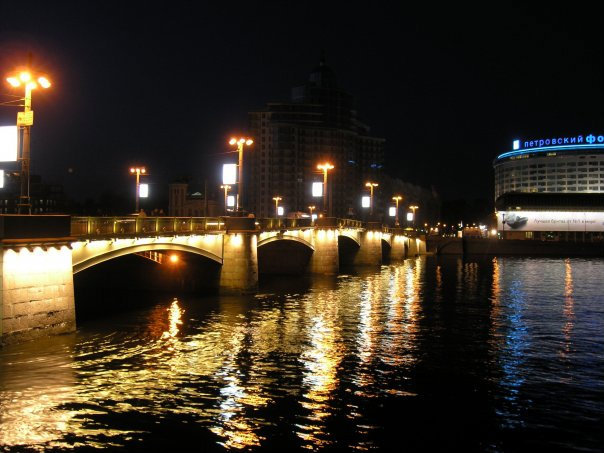Ночной Петербург Санкт-Петербург, Россия