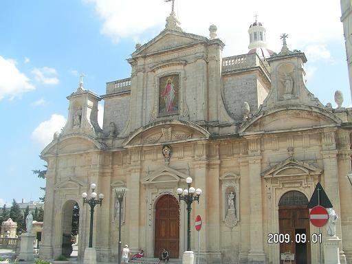 Фасад собора Рабат, Мальта