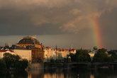 радуга над Прагой