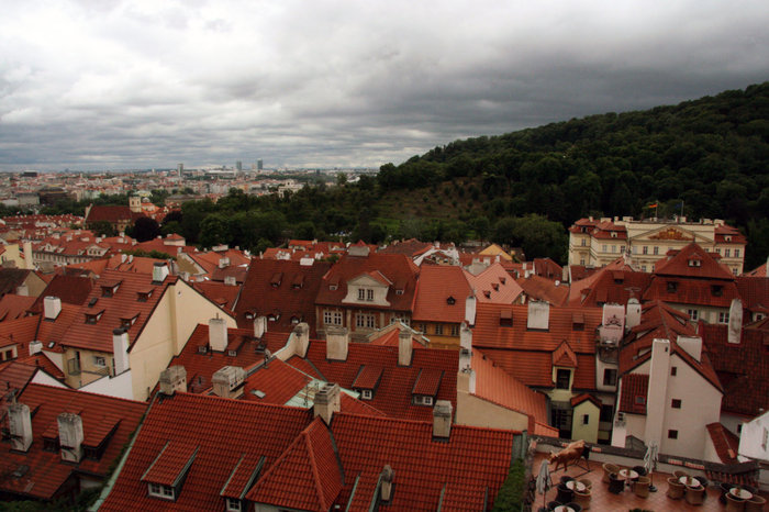 крыши Праги Прага, Чехия
