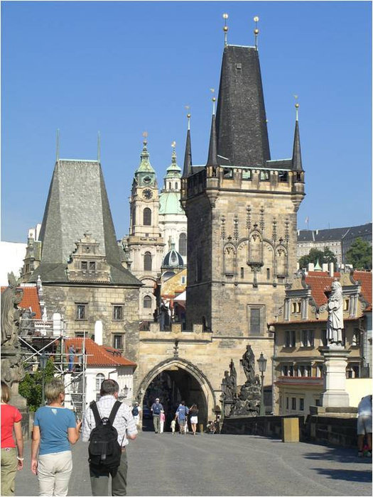 Малостранские мостовые башни Прага, Чехия