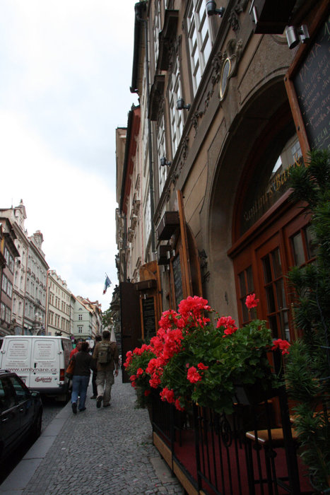 улочка Праги Прага, Чехия