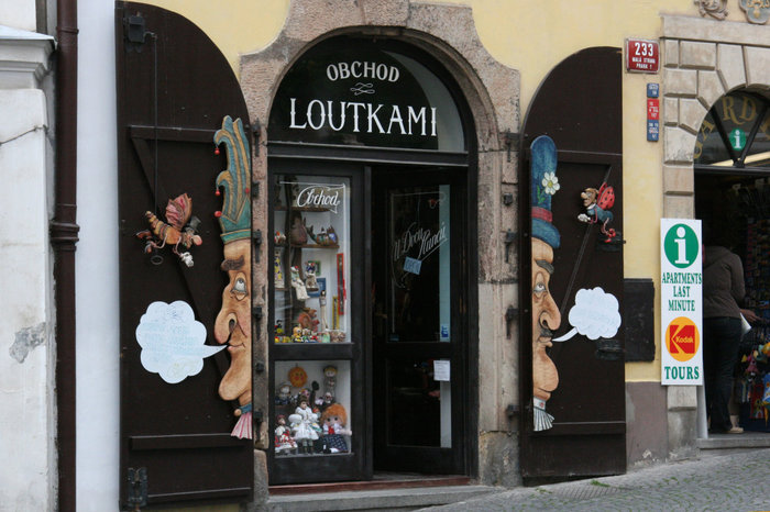 сувенирная лавочка Прага, Чехия