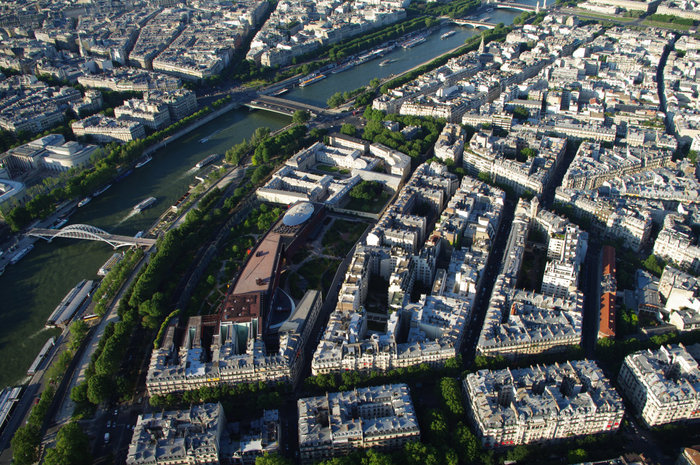 Париж - каким его видят птицы Париж, Франция