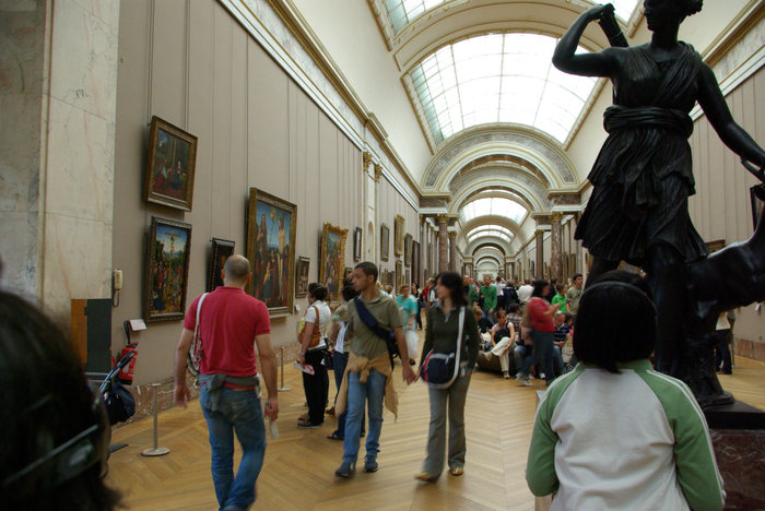 Лувр - музей всех музеев: картины - ч.3 Париж, Франция