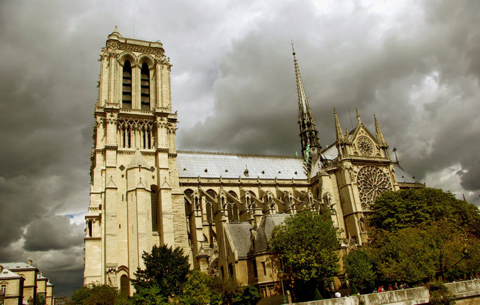 Нотр-Дам де Пари - Собор парижской богоматери Париж, Франция