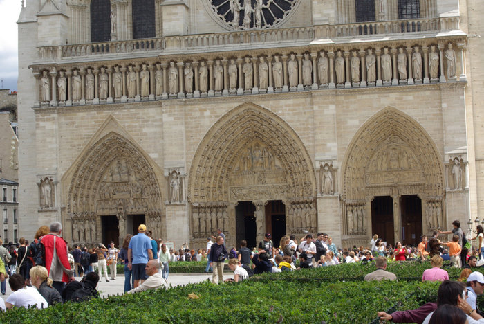 Нотр-Дам де Пари - Собор парижской богоматери Париж, Франция