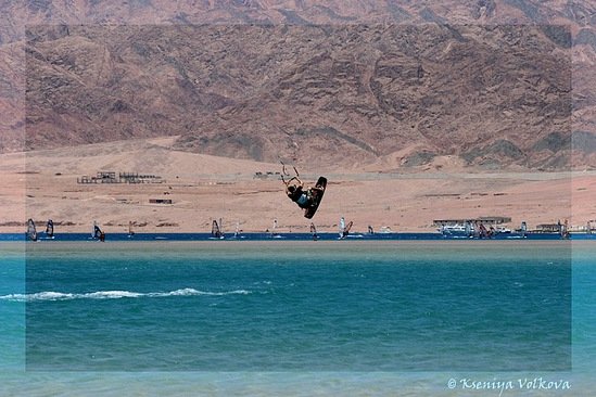kite-lagoon, Dahab // Rider: Vadim Kampel Дахаб, Египет