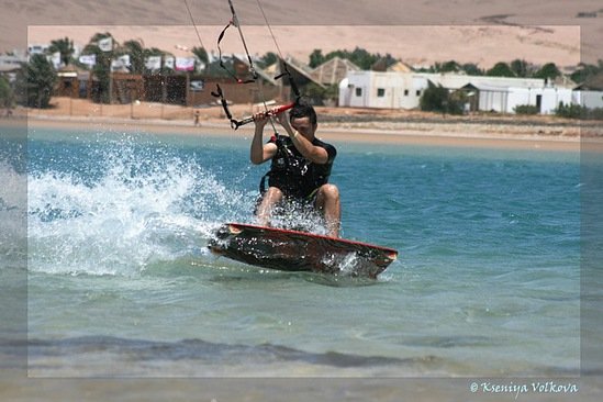 kite-lagoon, Dahab // Rider: Vadim Kampel Дахаб, Египет