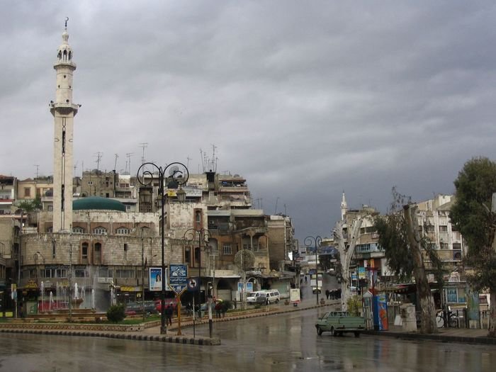 Из Пальмиры я отправилась на север Сирии — в город Хаму. Так выглядит ее современная часть. Сирия