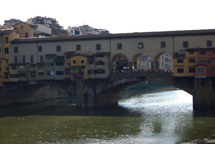 Понте Веккьо - то ли мост, то ли ювелирная лавка! Флоренция, Италия