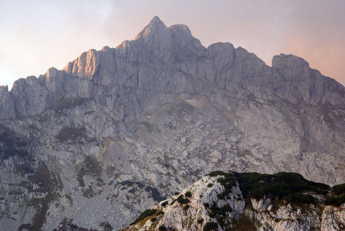Белые горы на рассвете Национальный парк Дурмитор, Черногория