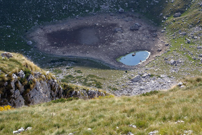 Высохшее озеро Национальный парк Дурмитор, Черногория