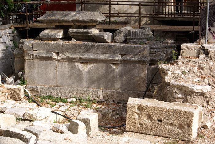 Раскопки в центре Задара Задар, Хорватия