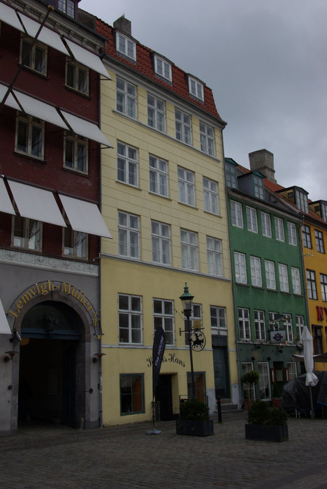 Nyhavns - знаменитая датская набережная Копенгаген, Дания