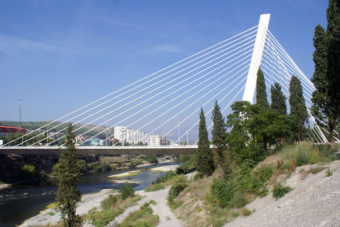 Мост Миллениум Подгорица, Черногория