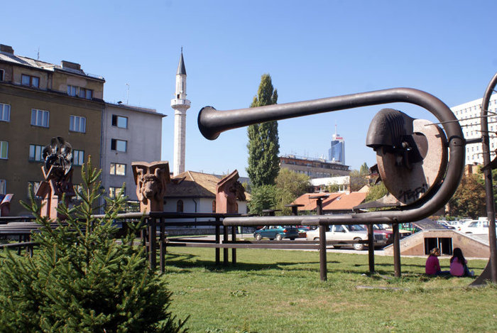 Авангардная скульптура Сараево, Босния и Герцеговина