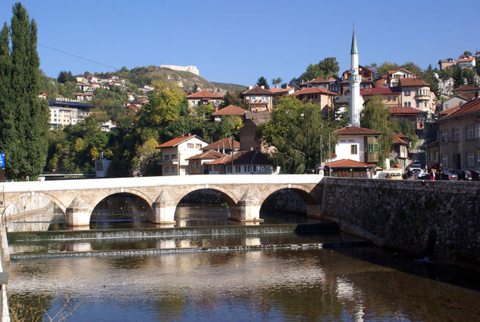 Сараево - столица Боснии Сараево, Босния и Герцеговина