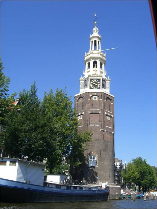 Башня Монтелбансторен Амстердам, Нидерланды