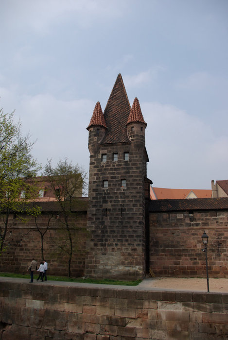Nürnberger Burg - средневековый замок Нюрнберг, Германия
