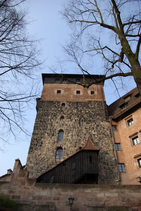 Nürnberger Burg - средневековый замок Нюрнберг, Германия