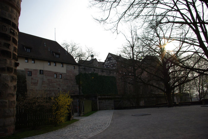 Nürnberger Burg - средневековый замок Нюрнберг, Германия