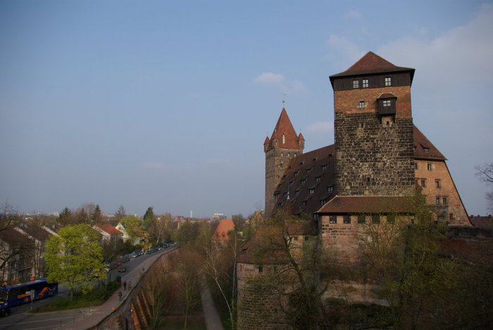 Nürnberger Burg - средневековый замок Нюрнберг, Германия