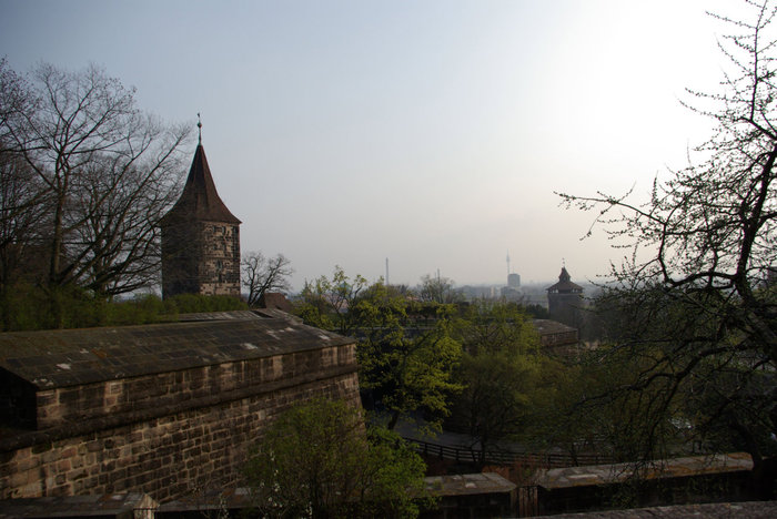 Nürnberger Burg - средневековый замок Нюрнберг, Германия