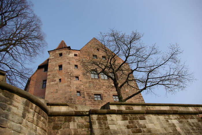 Nürnberger Burg - средневековый замок Нюрнберг, Германия