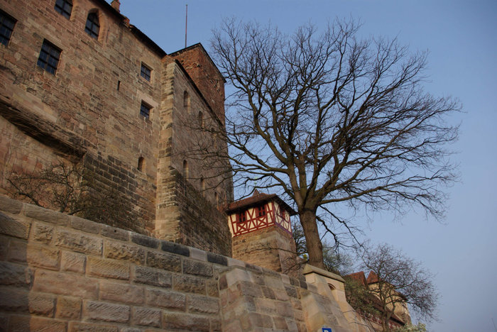 Nürnberger Burg - средневековый замок Нюрнберг, Германия