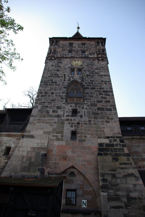 Nürnberger Burg - средневековый замок Нюрнберг, Германия