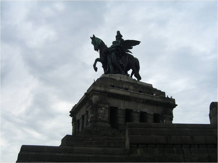 Памятник императору Вильгельму I Кобленц, Германия