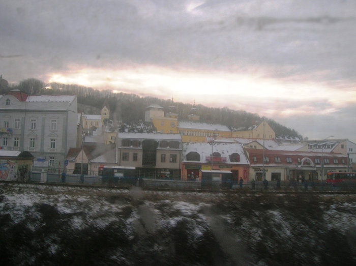 Типичный словацкий городок Словакия