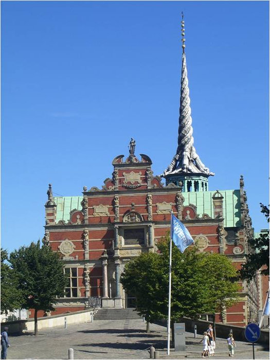 Здание Биржи Копенгаген, Дания