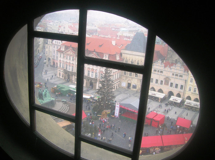 Центр со Староместской ратуши Прага, Чехия