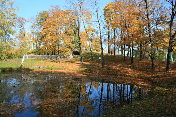 Осень в Царско-Сельских парках Пушкин, Россия