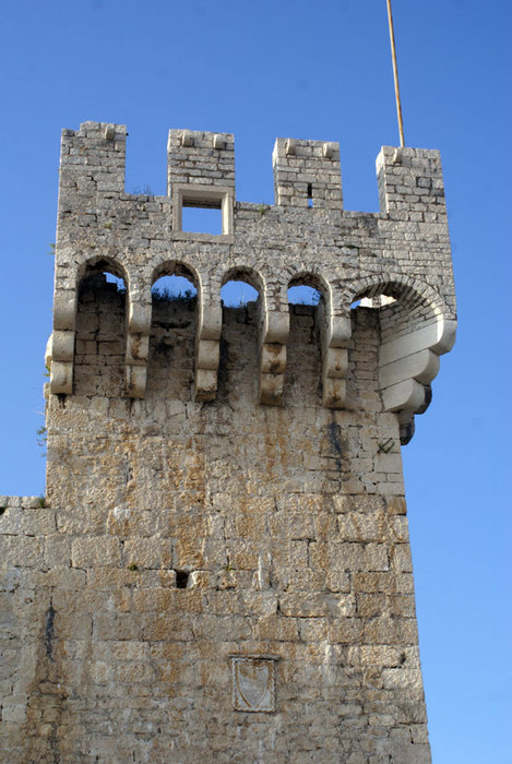 Угловая башня крепости Трогир, Хорватия