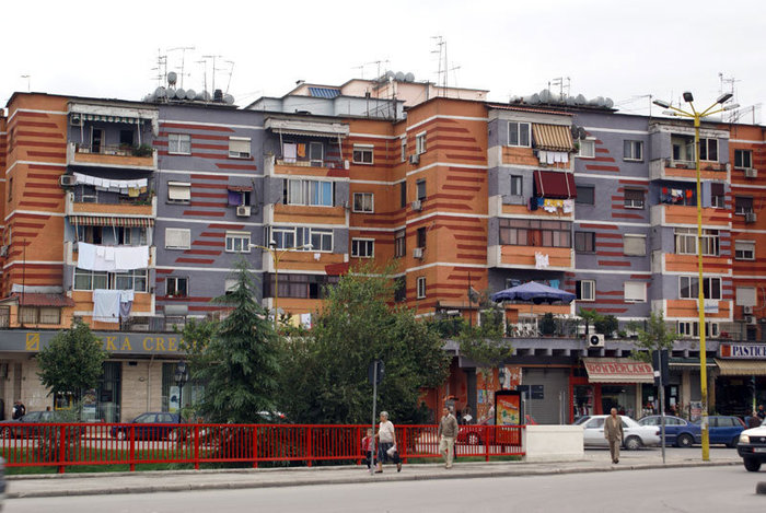Современный типичный дом Тирана, Албания