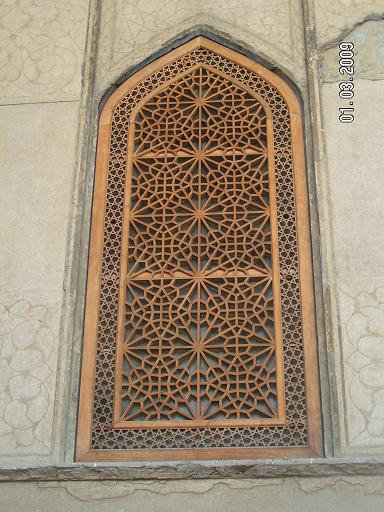 Орнаментное окно Исфахан, Иран