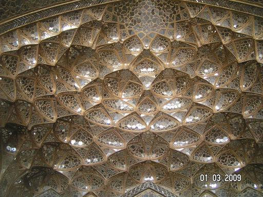 Потолок Исфахан, Иран