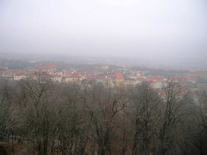 Панорамы с Петршинской вышки Прага, Чехия