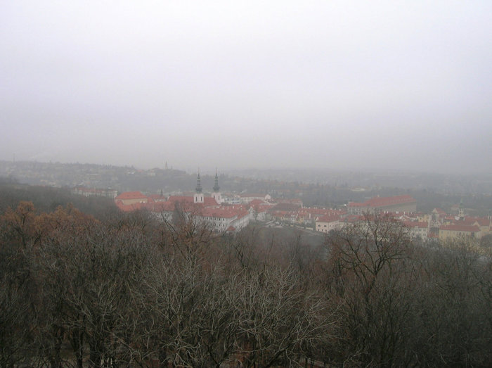 Панорамы с Петршинской вышки Прага, Чехия