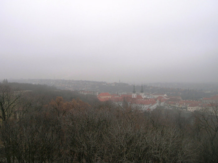 Панорамы с Петршинской вышки Прага, Чехия