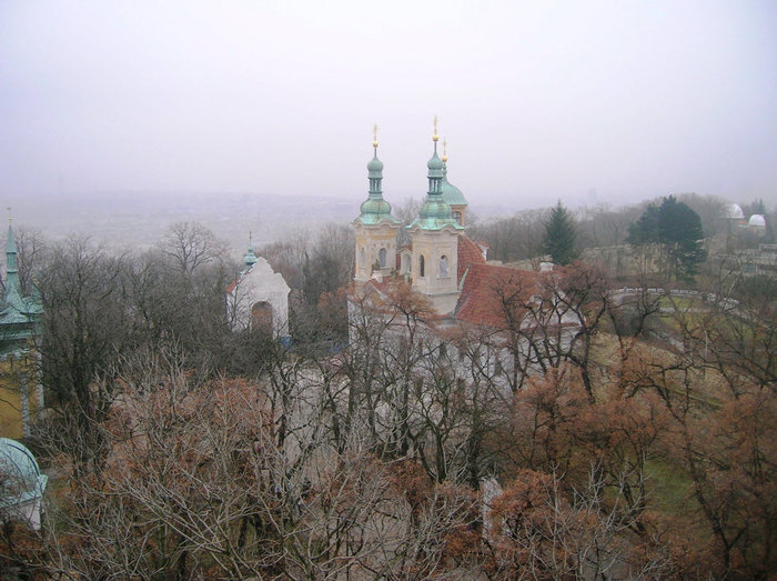 Панорамы с Петршинской вышки Прага, Чехия