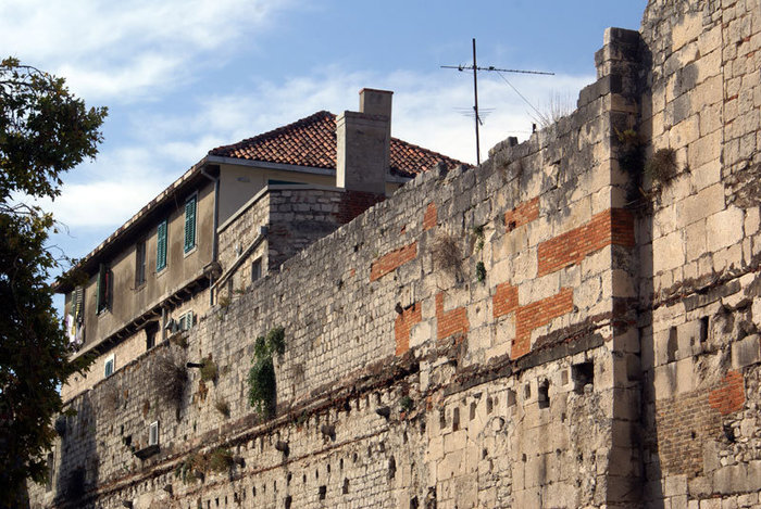 Городская стена в Сплите Сплит, Хорватия
